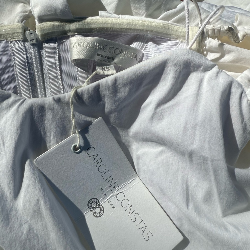 Caroline Constas Crisp White Garment